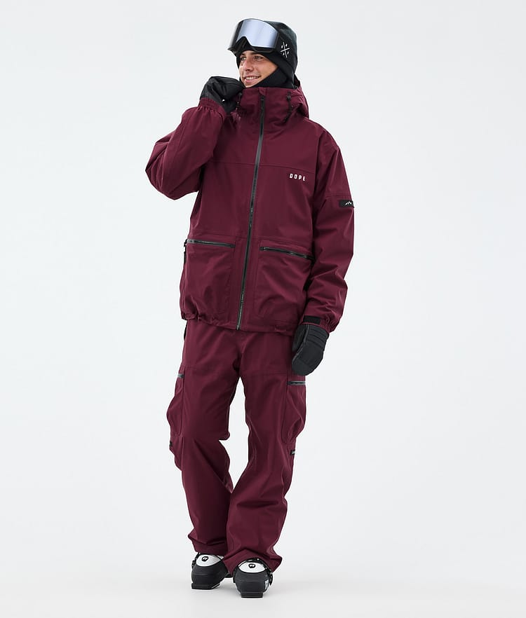 Dope Vertex Laskettelutakki Miehet Burgundy, Kuva 2 / 8