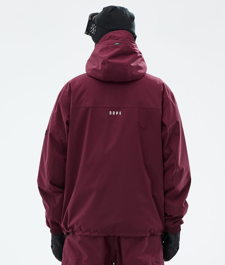 Dope Vertex Lumilautailutakki Miehet Burgundy, Kuva 6 / 8