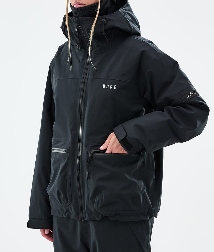 Dope Vertex W Laskettelutakki Naiset Black, Kuva 7 / 8