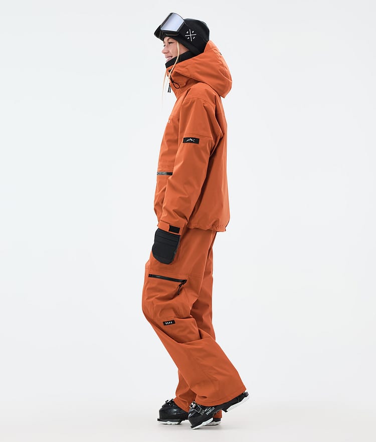 Dope Vertex W Laskettelutakki Naiset Burned Orange, Kuva 3 / 8