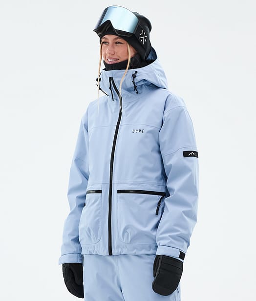 Dope Vertex W Laskettelutakki Naiset Light Blue