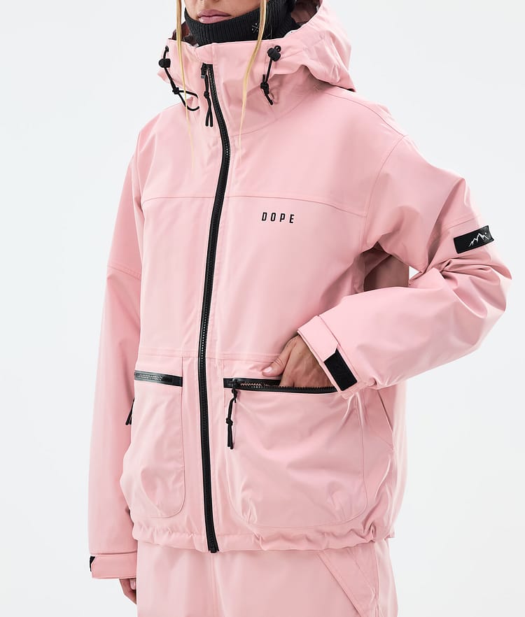 Dope Vertex W Lumilautailutakki Naiset Soft Pink, Kuva 7 / 8