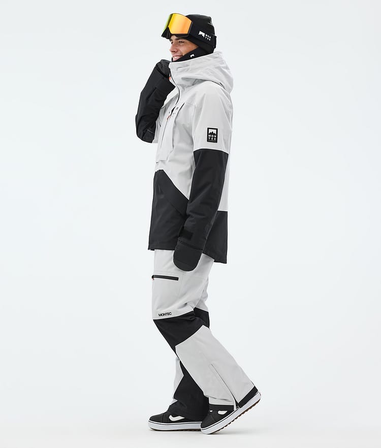 Montec Arch Lumilautailutakki Miehet Light Grey/Black, Kuva 4 / 10