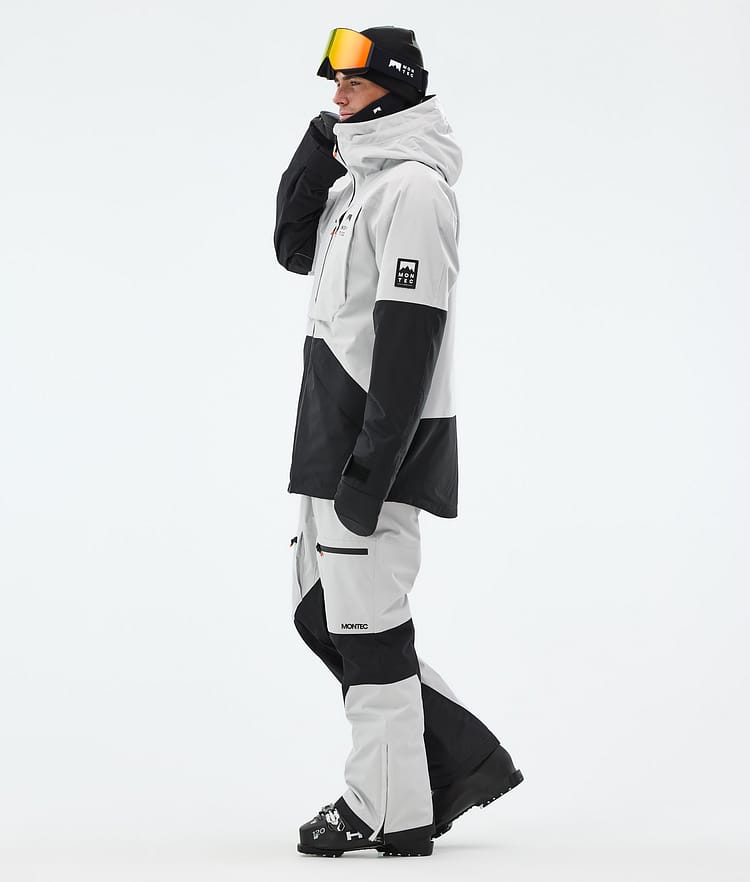Montec Arch Laskettelutakki Miehet Light Grey/Black, Kuva 4 / 10