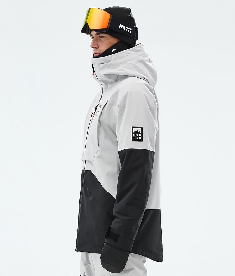 Montec Arch Laskettelutakki Miehet Light Grey/Black, Kuva 6 / 10