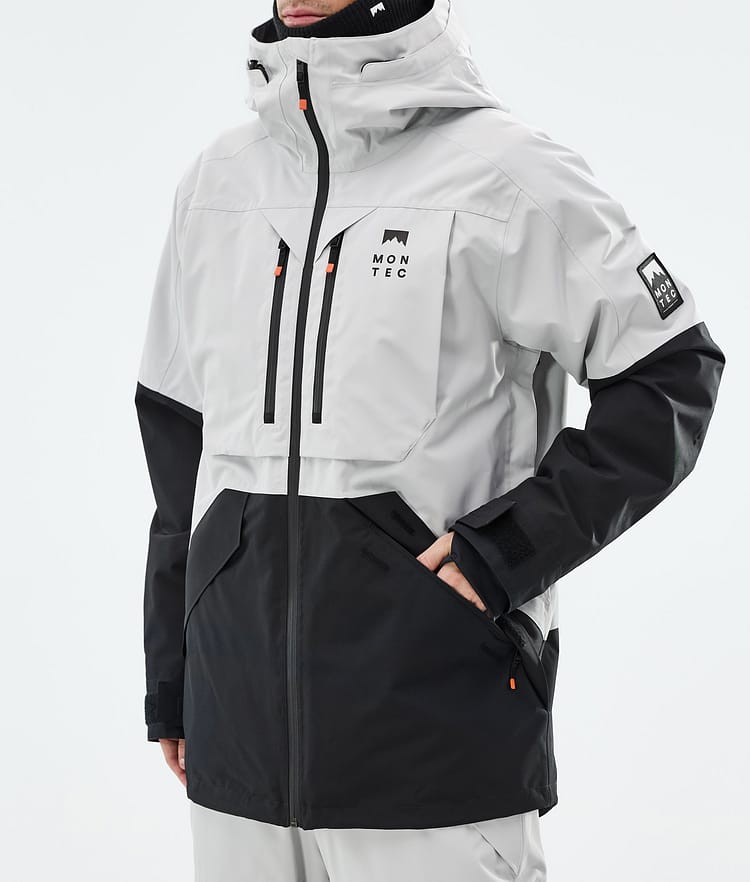 Montec Arch Lumilautailutakki Miehet Light Grey/Black, Kuva 8 / 10