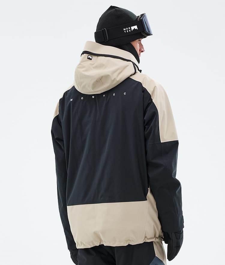 Montec Morpheus Laskettelutakki Miehet Sand/Black/Metal Blue, Kuva 7 / 10