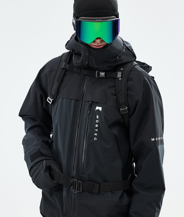 Montec Oracle Lumilautailutakki Miehet Black, Kuva 2 / 10