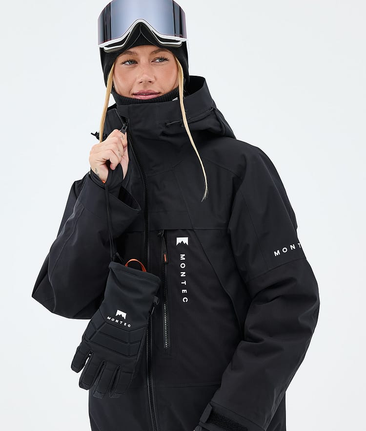 Montec Oracle W Laskettelutakki Naiset Black, Image 4 of 9