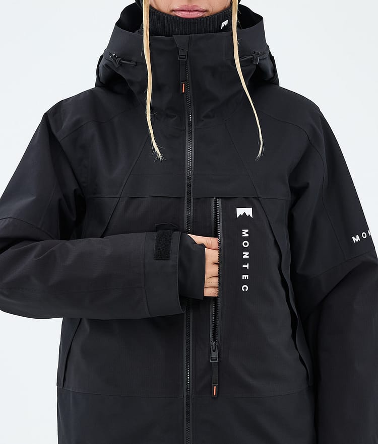 Montec Oracle W Lumilautailutakki Naiset Black, Image 8 of 9