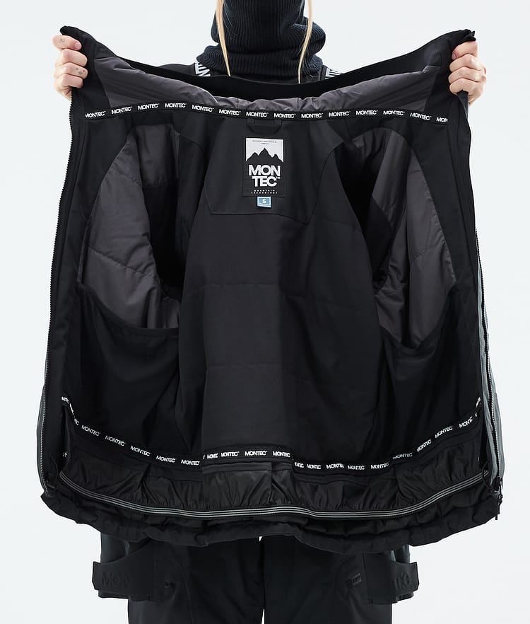 Montec Oracle W Lumilautailutakki Naiset Black, Kuva 10 / 10