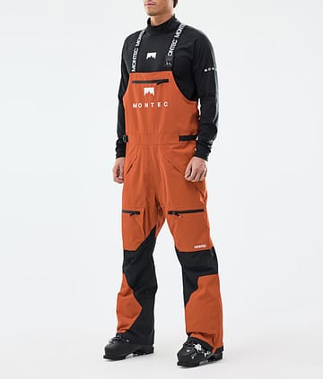 Montec Arch Lasketteluhousut Miehet Burned Orange/Black