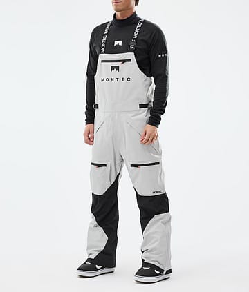 Montec Arch Lumilautailuhousut Miehet Light Grey/Black