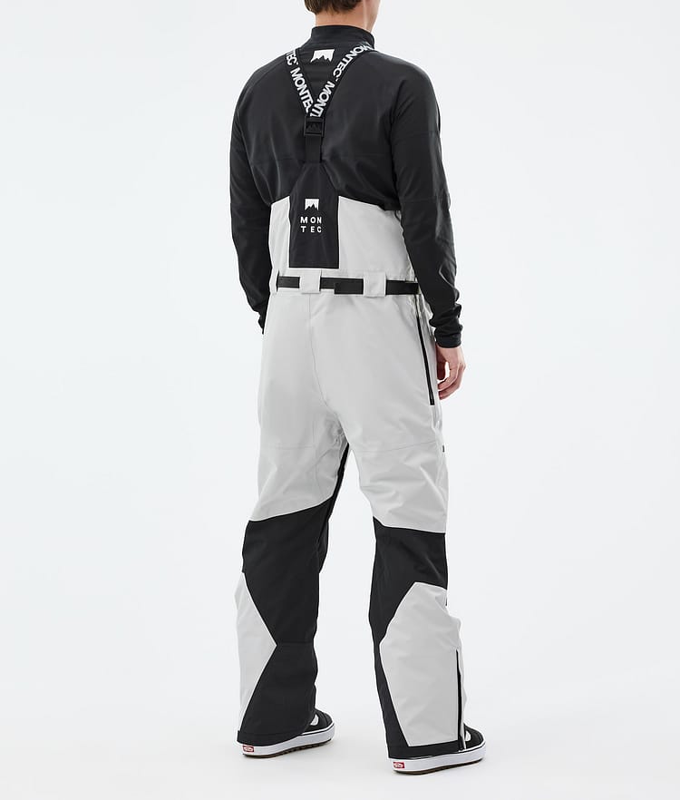 Montec Arch Lumilautailuhousut Miehet Light Grey/Black, Kuva 3 / 6