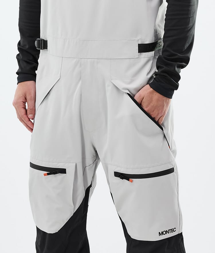 Montec Arch Lumilautailuhousut Miehet Light Grey/Black, Kuva 4 / 6