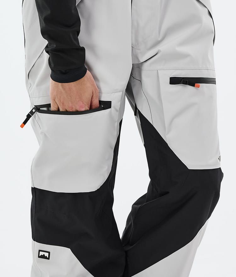 Montec Arch Lumilautailuhousut Miehet Light Grey/Black, Kuva 6 / 6