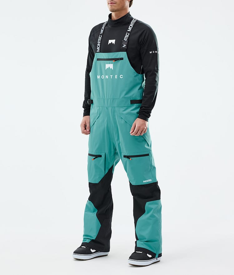 Montec Arch Lumilautailuhousut Miehet Turquoise/Black, Kuva 1 / 6