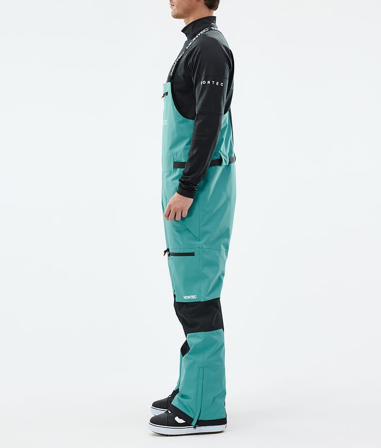 Montec Arch Lumilautailuhousut Miehet Turquoise/Black, Kuva 2 / 6