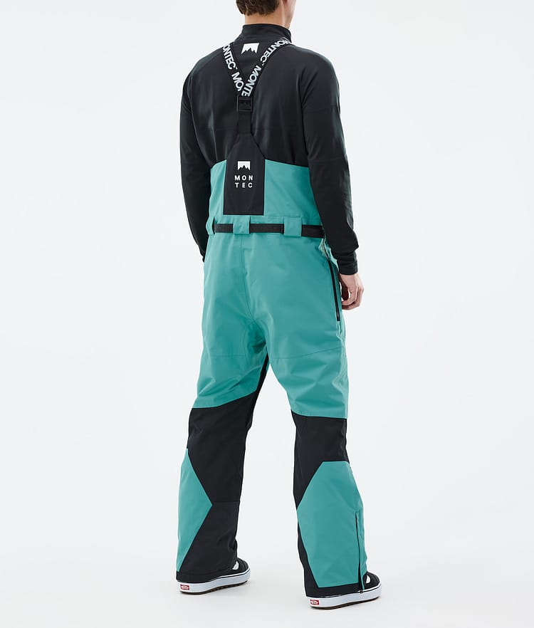Montec Arch Lumilautailuhousut Miehet Turquoise/Black, Kuva 3 / 6