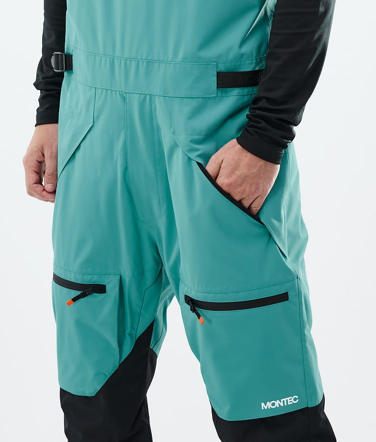 Montec Arch Lumilautailuhousut Miehet Turquoise/Black, Kuva 4 / 6