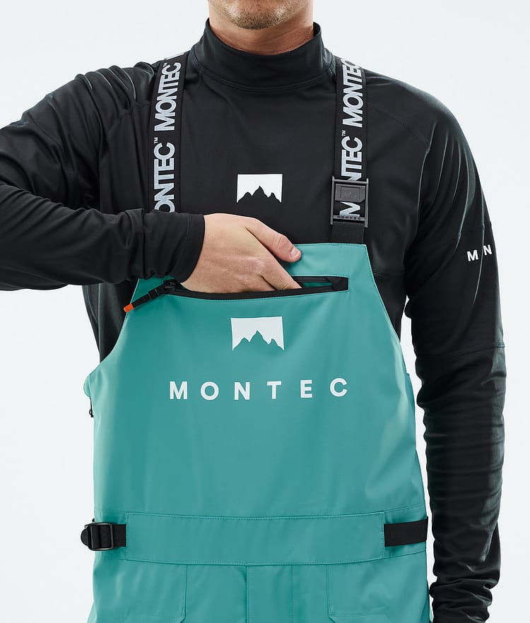Montec Arch Lumilautailuhousut Miehet Turquoise/Black, Kuva 5 / 6