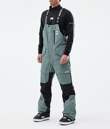 Montec Fawk Lumilautailuhousut Miehet Atlantic/Black