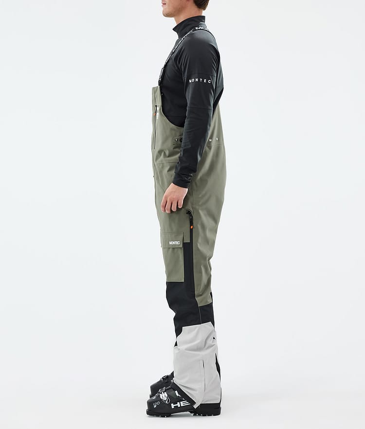 Montec Fawk Lasketteluhousut Miehet Greenish/Black/Light Grey, Kuva 2 / 6