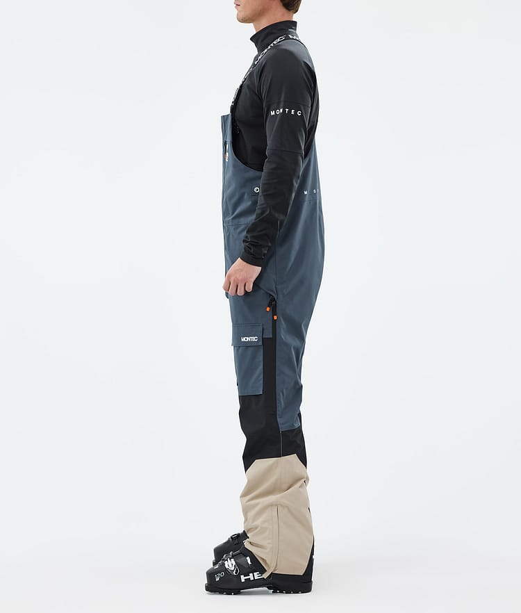 Montec Fawk Lasketteluhousut Miehet Metal Blue/Black/Sand, Kuva 2 / 6