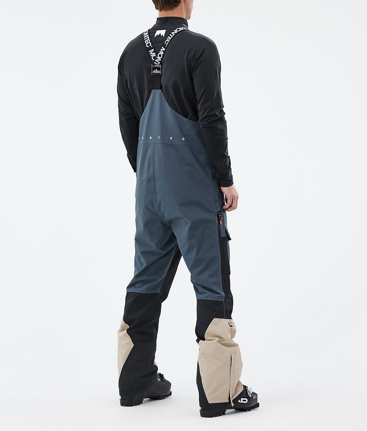 Montec Fawk Lasketteluhousut Miehet Metal Blue/Black/Sand, Kuva 3 / 6