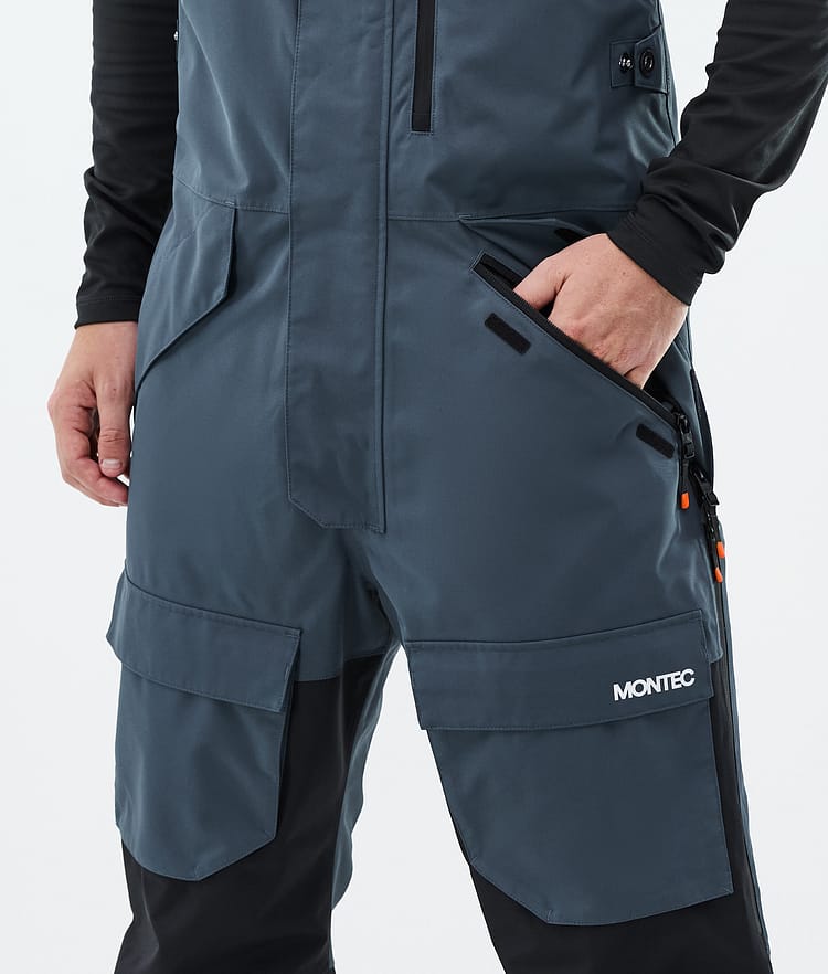 Montec Fawk Lumilautailuhousut Miehet Metal Blue/Black/Sand, Kuva 4 / 6