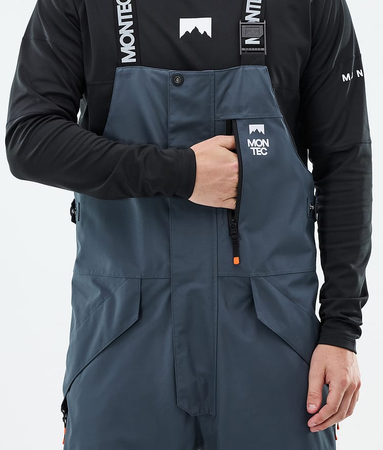 Montec Fawk Lumilautailuhousut Miehet Metal Blue/Black/Sand, Kuva 5 / 6