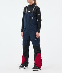 Montec Fawk W Lumilautailuhousut Naiset Dark Blue/Black/Deep Red