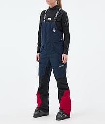 Montec Fawk W Lasketteluhousut Naiset Dark Blue/Black/Deep Red