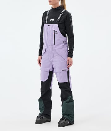 Montec Fawk W Lasketteluhousut Naiset Faded Violet/Black/Dark Atlantic