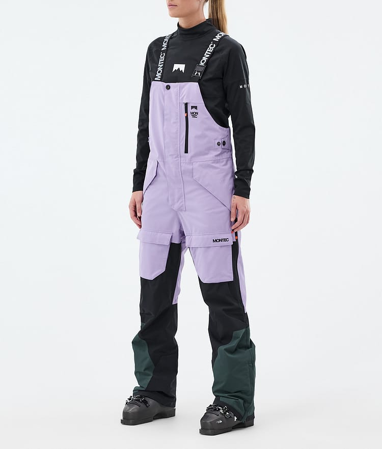 Montec Fawk W Lasketteluhousut Naiset Faded Violet/Black/Dark Atlantic, Kuva 1 / 7