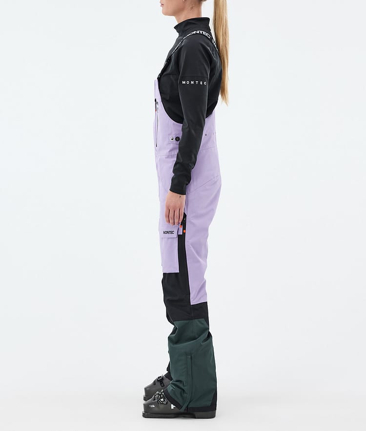 Montec Fawk W Lasketteluhousut Naiset Faded Violet/Black/Dark Atlantic, Kuva 3 / 7