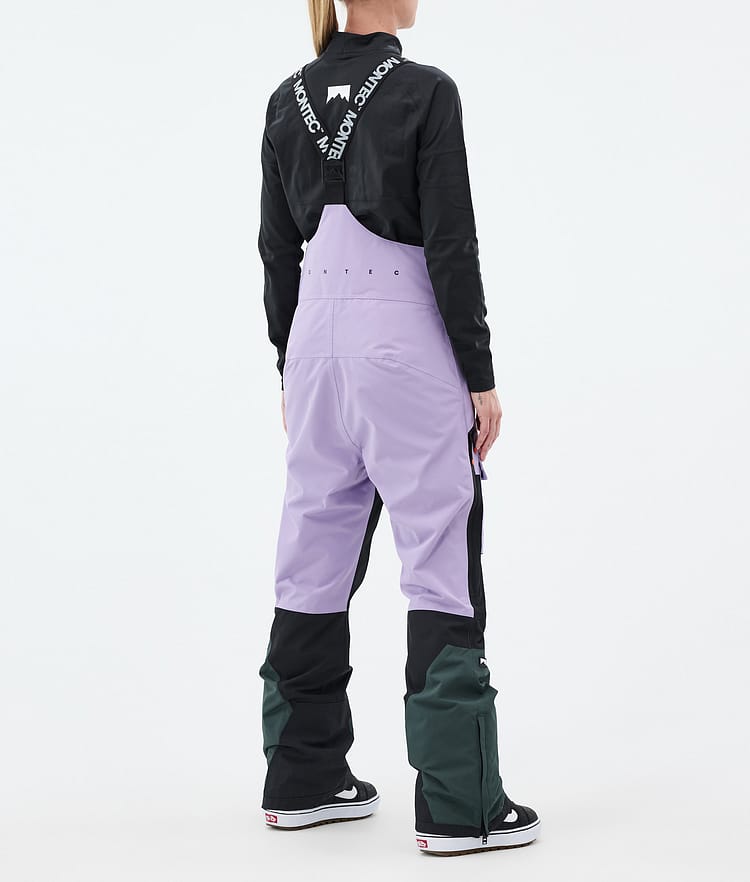Montec Fawk W Lumilautailuhousut Naiset Faded Violet/Black/Dark Atlantic, Kuva 4 / 7