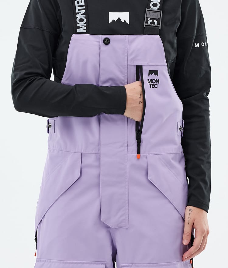 Montec Fawk W Lumilautailuhousut Naiset Faded Violet/Black/Dark Atlantic, Kuva 6 / 7