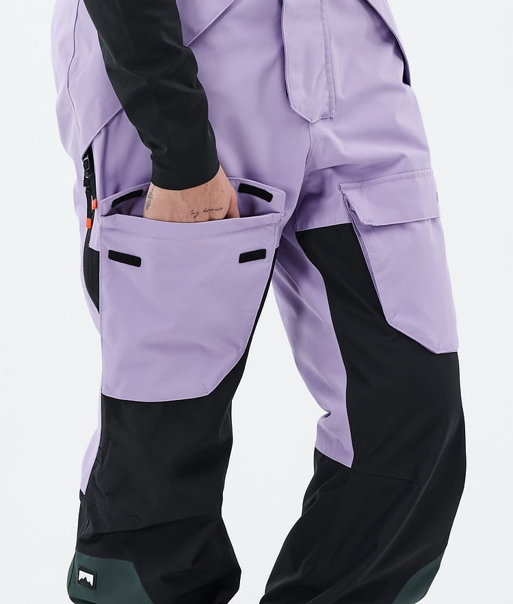 Montec Fawk W Lumilautailuhousut Naiset Faded Violet/Black/Dark Atlantic, Kuva 7 / 7