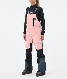 Montec Fawk W Lasketteluhousut Naiset Soft Pink/Black/Metal Blue