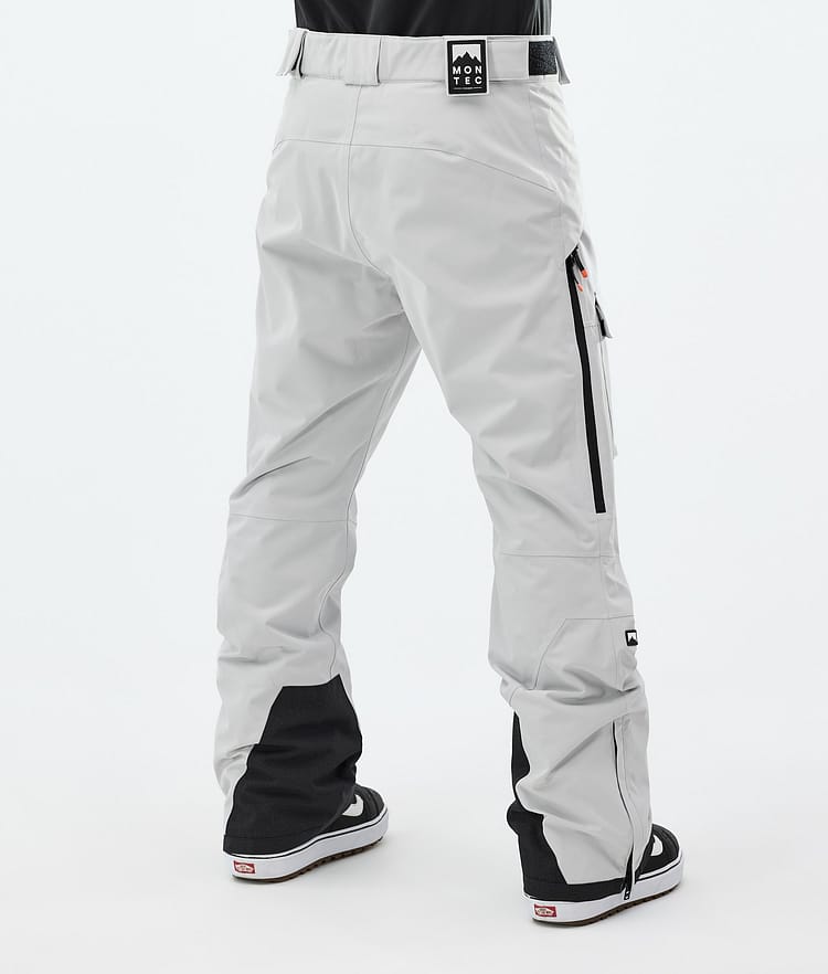 Montec Kirin Lumilautailuhousut Miehet Light Grey, Kuva 3 / 5