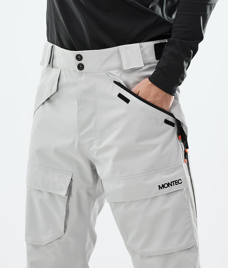 Montec Kirin Lumilautailuhousut Miehet Light Grey, Kuva 4 / 5