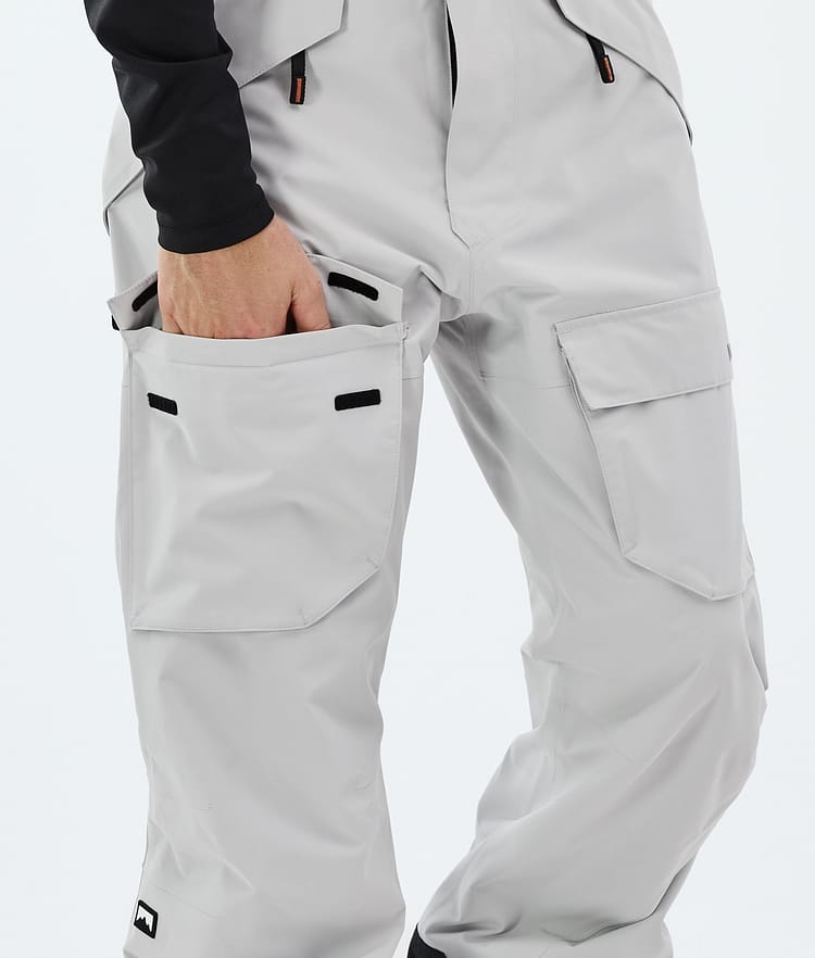 Montec Kirin Lasketteluhousut Miehet Light Grey, Kuva 6 / 6