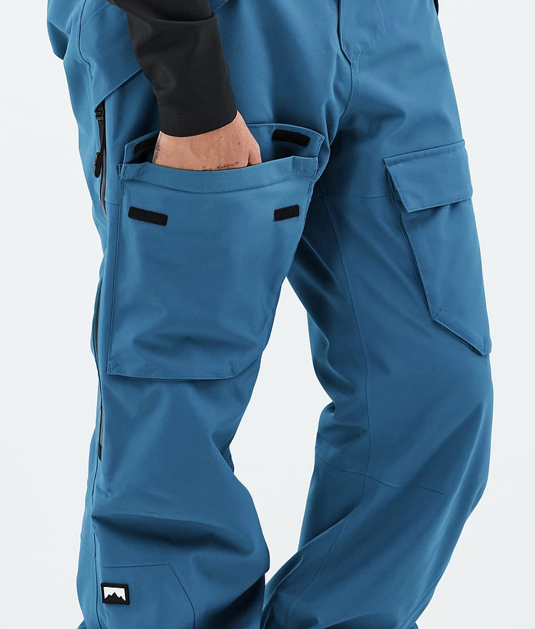 Montec Kirin W Lumilautailuhousut Naiset Blue Steel, Image 6 of 6