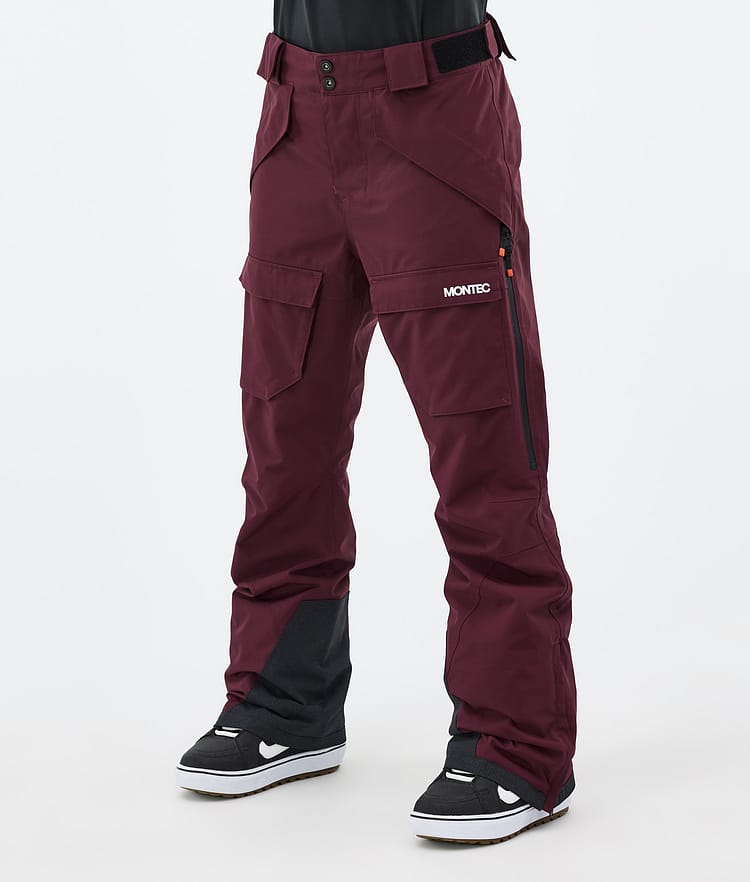 Montec Kirin W Lumilautailuhousut Naiset Burgundy, Kuva 1 / 5