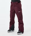 Montec Kirin W Lumilautailuhousut Naiset Burgundy