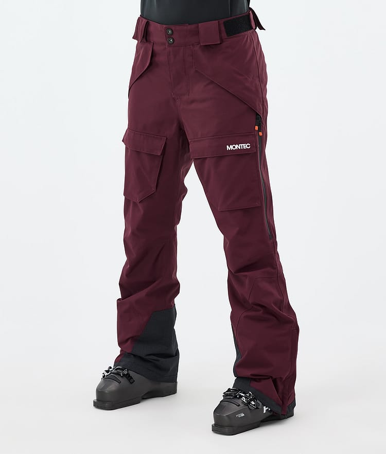 Montec Kirin W Lasketteluhousut Naiset Burgundy, Kuva 1 / 5