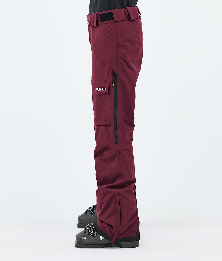Montec Kirin W Lasketteluhousut Naiset Burgundy, Kuva 3 / 6