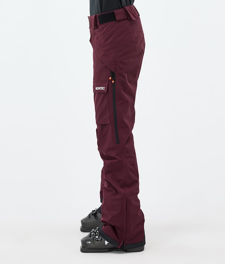 Montec Kirin W Lasketteluhousut Naiset Burgundy, Kuva 2 / 5