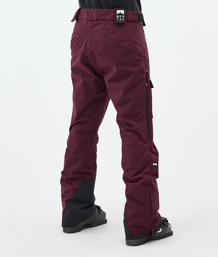 Montec Kirin W Lasketteluhousut Naiset Burgundy, Kuva 3 / 5